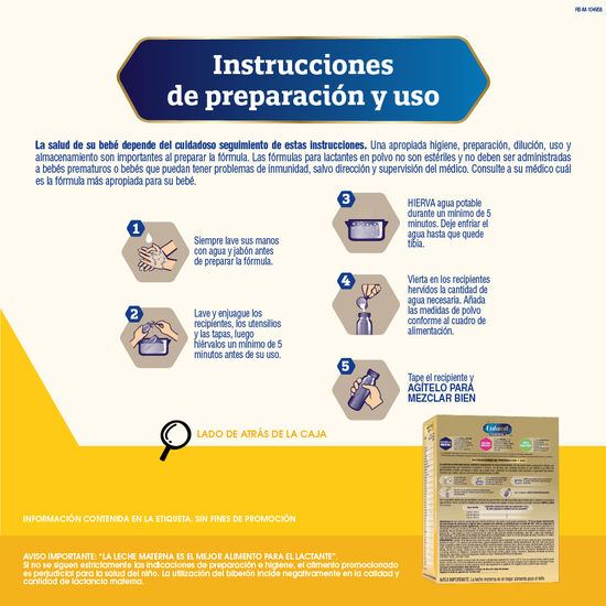 Alimento lácteo Enfamil Premium Promental Etapa 1 1650 g